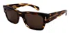 Ferragamo Man Sunglasses In Brown