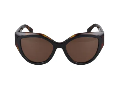 Ferragamo Salvatore  Sunglasses In Tortoise/black
