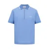 Ferragamo Cotton Polo Shirt With Zip Closure