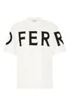 Ferragamo White Oversize Cotton T-shirt