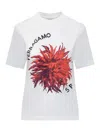 Ferragamo Short-sleeved T-shirt In White
