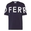 Ferragamo Short Sleeved T-shirt With Graphic Logo
