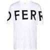 Ferragamo White Oversize Cotton T-shirt