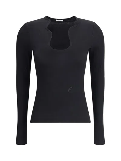 Ferragamo Salvatore  T-shirts In Black