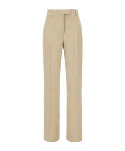 FERRAGAMO SALVATORE FERRAGAMO TAILORED HIGH-WAIST STRAIGHT-LEG TROUSERS