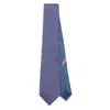 Ferragamo Geometric-print Silk Tie