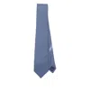Ferragamo Silk Tie With Gancini And Hearts Print In Multi