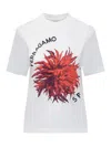 Ferragamo Short-sleeved T-shirt In White