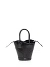 Shop Ferragamo Salvatore  Tote Bag With Cut Out (s) In Black