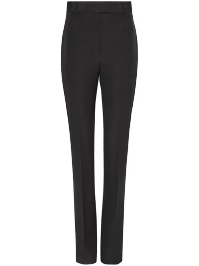 Ferragamo Salvatore  Trousers In Black