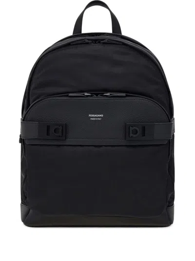FERRAGAMO SALVATORE FERRAGAMO TWINS NYLON BACKPACK