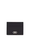 Ferragamo Salvatore  Two-tone Gancini Card Holder Accessories