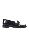 Ferragamo Irina Moccasins In Brushed Leather In Black