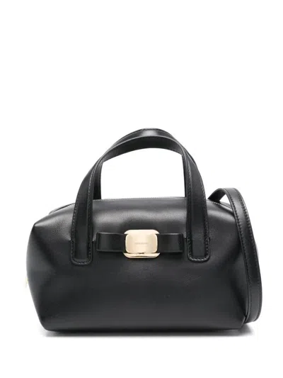 Ferragamo Salvatore  Two Top Handles Vara Plate Mini Bags