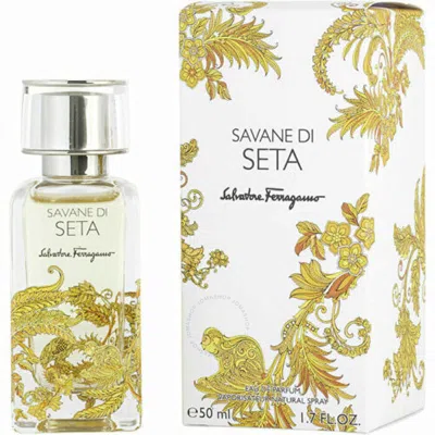 Ferragamo Salvatore  Unisex Savane Di Seta Edp 1.7 oz Fragrances 8052464890347 In White
