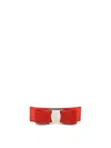 Ferragamo Bow Clip Hair Accessory In Orange