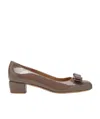 Ferragamo Shoes  Woman Color Brown In Green