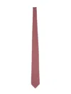 Ferragamo "vara" Print Tie In Red