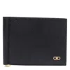 Ferragamo Micro Gancio Leather Bifold Wallet