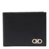 Ferragamo Men Revival Gancini Wallet In Black