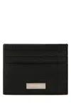 Ferragamo Salvatore  Black Leather Card Holder