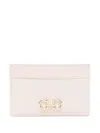 Ferragamo The Gancini Leather Card Holder