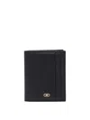 Ferragamo Bi-fold Cardholder Slots In Black