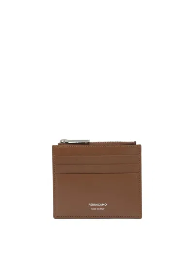 Ferragamo Salvatore  Wallets & Card Holders In Brown
