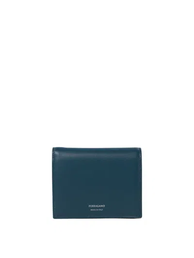 Ferragamo Women's Wallets & Card Holders In Blue