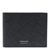 Ferragamo Monogram Wallet In Black