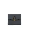 Ferragamo Textured Finish Purses And Cardholders In Black