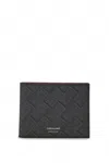 Ferragamo Monogram Wallet In Black