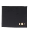 Ferragamo Men Revival Gancini Wallet In Black