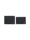 Ferragamo Gancio Wallets, Card Holders Black In Black