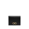Ferragamo Gancini Wallet In Black