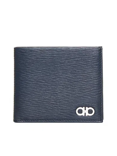 FERRAGAMO SALVATORE FERRAGAMO WALLETS BLUE