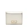 Ferragamo Wallets Gold In Gray