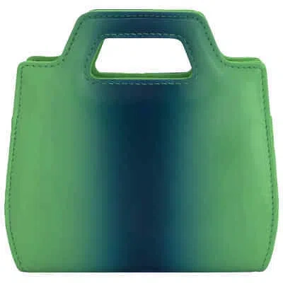 Pre-owned Ferragamo Salvatore  Wanda Micro Shoulder Bag 213984 765764 In Green