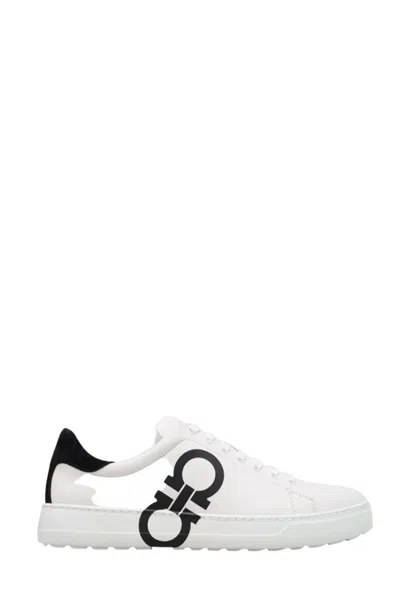 FERRAGAMO SALVATORE FERRAGAMO WEEKEND CLASSIC WHITE SNEAKER