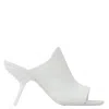 Ferragamo Era Leather Mules In White