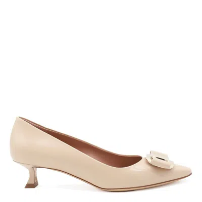 Ferragamo Salvatore  With Heel In Beige