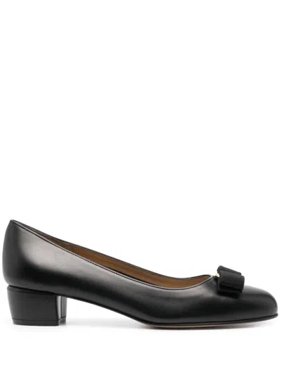 Ferragamo Salvatore  With Heel In Black