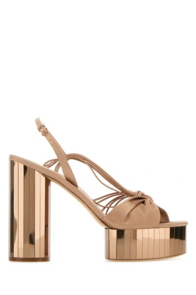 Ferragamo Sabina Sandal In Brown