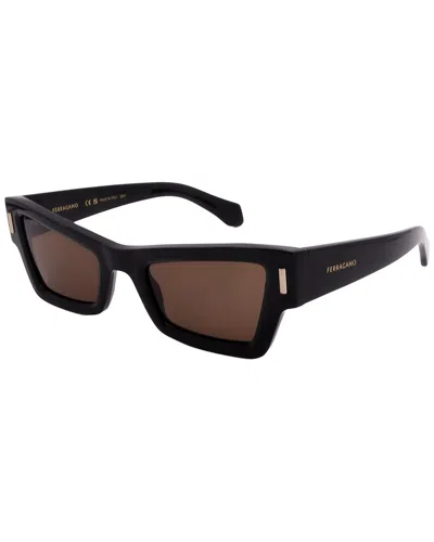 Ferragamo Salvatore  Women's 53mm Sunglasses In Black