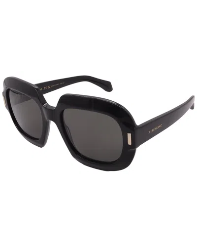 Ferragamo Salvatore  Women's 54mm Sunglasses In Black