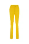 Ferragamo Tailored Wool Slim Pants In Multicolor