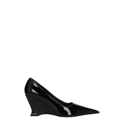 Ferragamo Salvatore  Women's Patent Leather Pumps Black