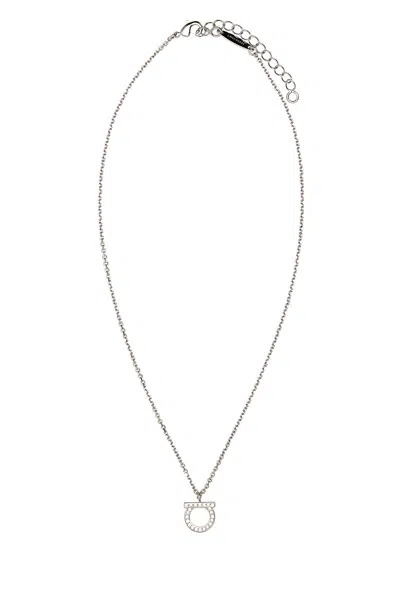 Ferragamo Salvatore  Women Silver Metal Necklace