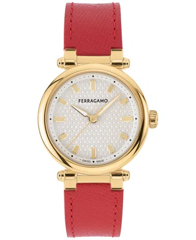 Ferragamo Softy Quartz 30mm In Gold