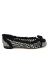 Ferragamo Varina Ballet Flats In Black